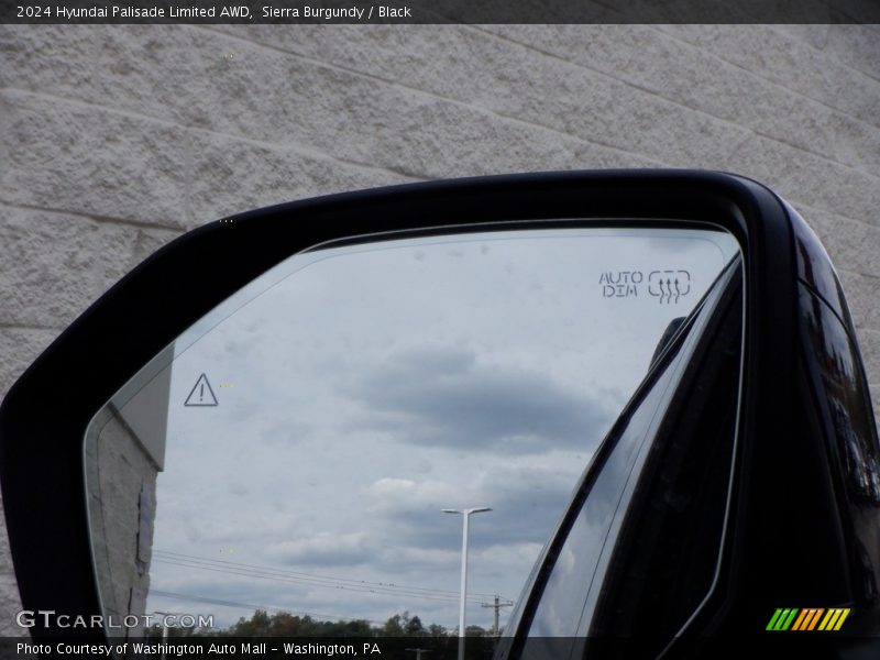 Sierra Burgundy / Black 2024 Hyundai Palisade Limited AWD