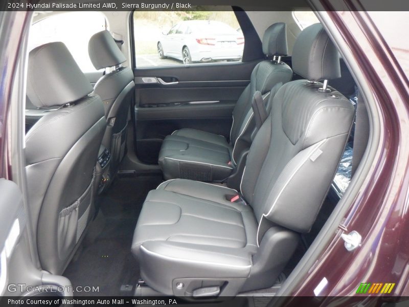 Sierra Burgundy / Black 2024 Hyundai Palisade Limited AWD