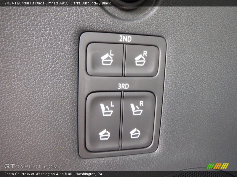 Sierra Burgundy / Black 2024 Hyundai Palisade Limited AWD