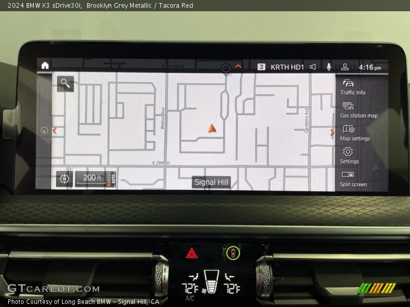 Navigation of 2024 X3 sDrive30i