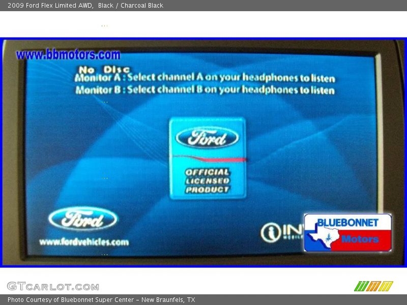 Black / Charcoal Black 2009 Ford Flex Limited AWD