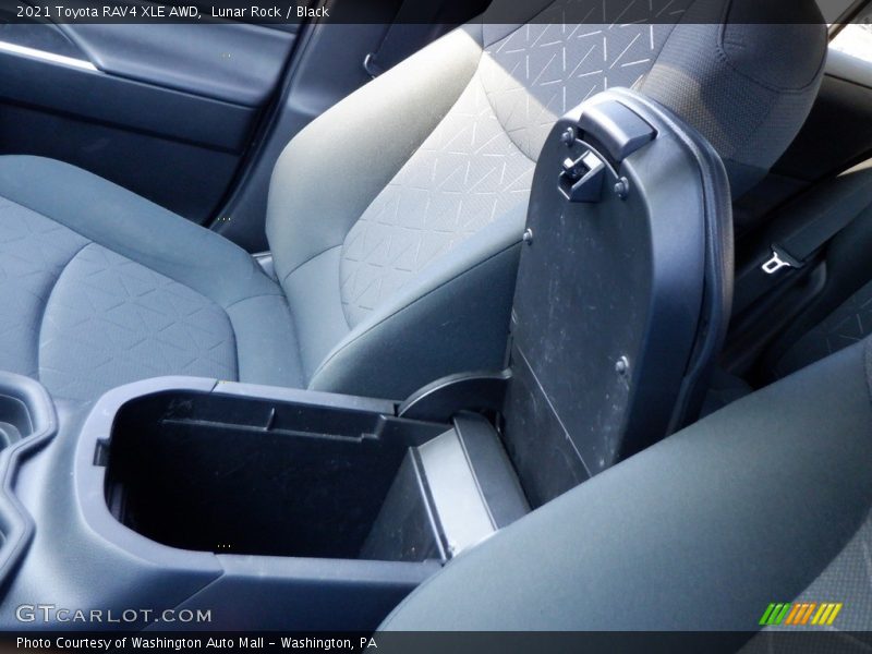 Lunar Rock / Black 2021 Toyota RAV4 XLE AWD