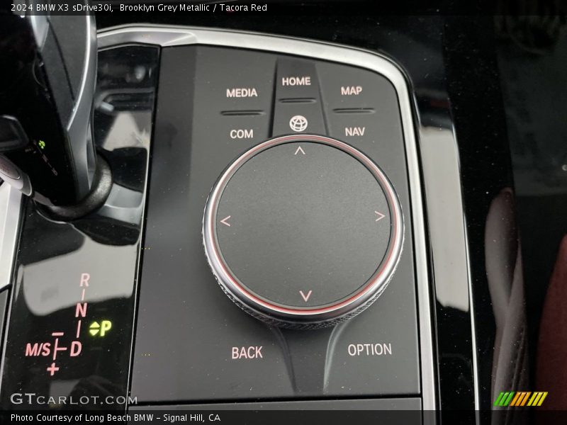 Controls of 2024 X3 sDrive30i