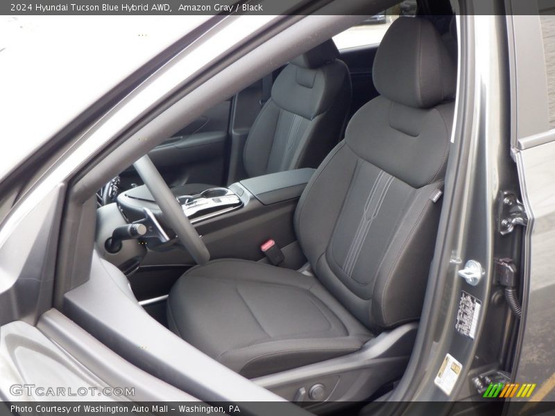 Amazon Gray / Black 2024 Hyundai Tucson Blue Hybrid AWD