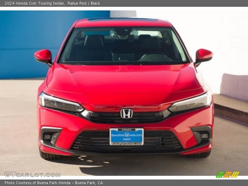 Rallye Red / Black 2024 Honda Civic Touring Sedan