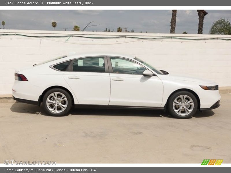  2024 Accord LX Platinum White Pearl