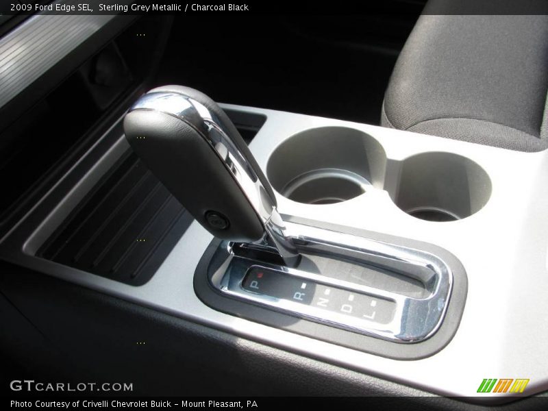 Sterling Grey Metallic / Charcoal Black 2009 Ford Edge SEL