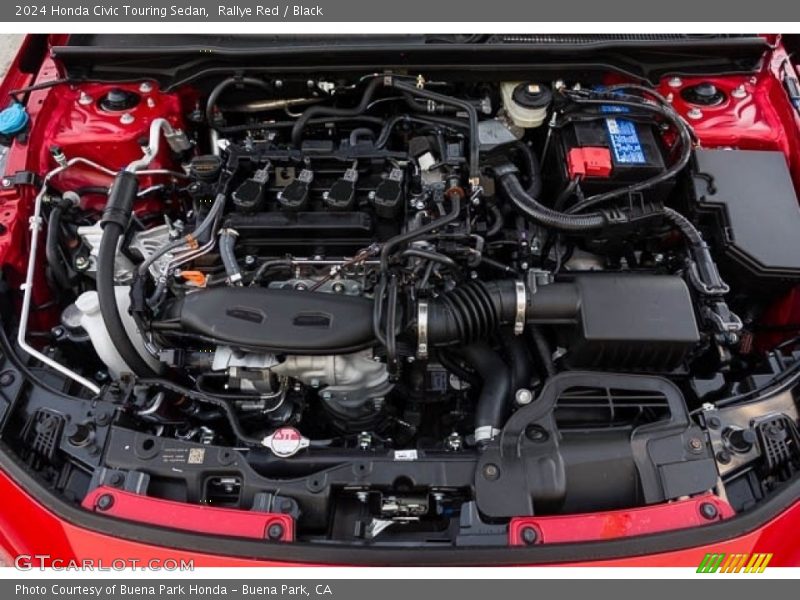  2024 Civic Touring Sedan Engine - 1.5 Liter Turbocharged  DOHC 16-Valve i-VTEC 4 Cylinder