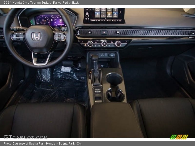 Rallye Red / Black 2024 Honda Civic Touring Sedan