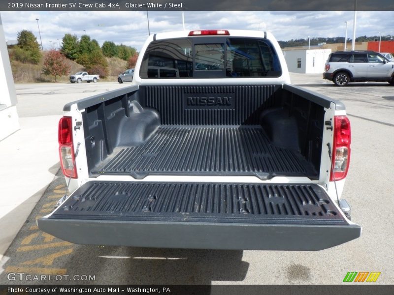 Glacier White / Steel 2019 Nissan Frontier SV Crew Cab 4x4