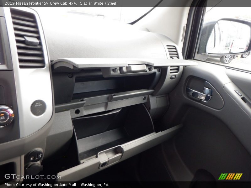 Glacier White / Steel 2019 Nissan Frontier SV Crew Cab 4x4