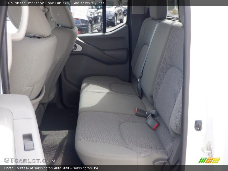 Rear Seat of 2019 Frontier SV Crew Cab 4x4