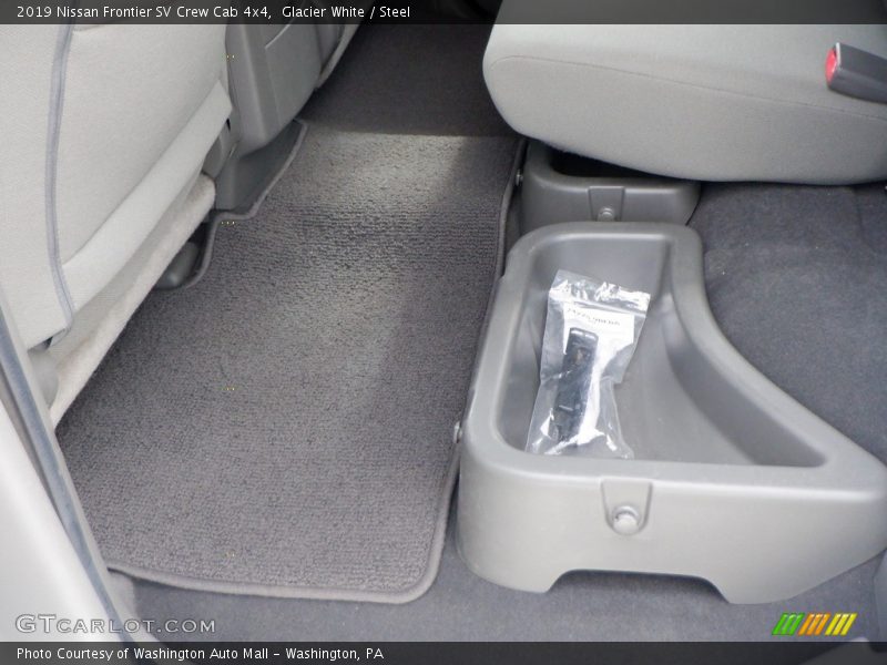 Rear Seat of 2019 Frontier SV Crew Cab 4x4