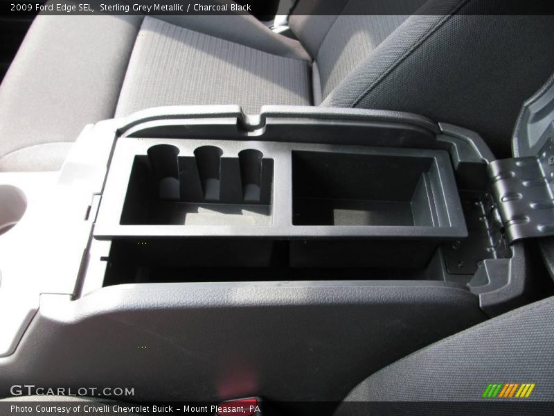 Sterling Grey Metallic / Charcoal Black 2009 Ford Edge SEL