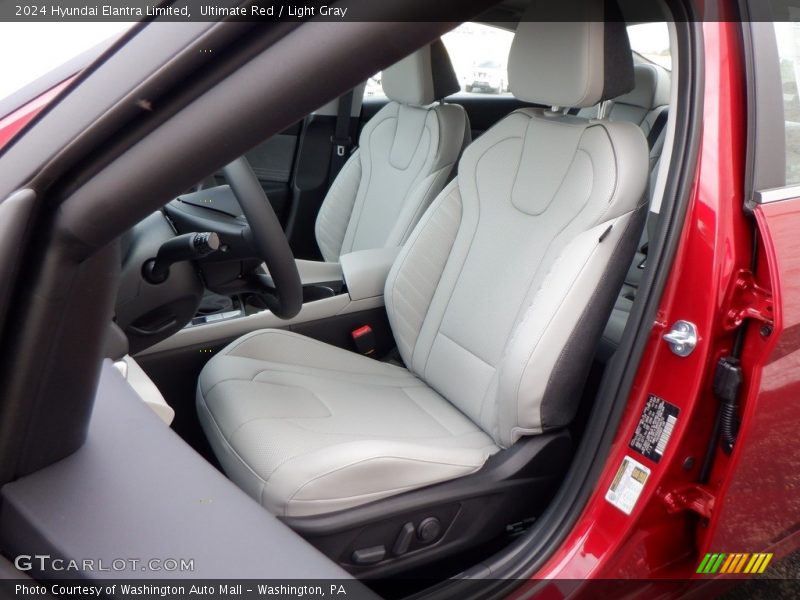 Front Seat of 2024 Elantra Limited