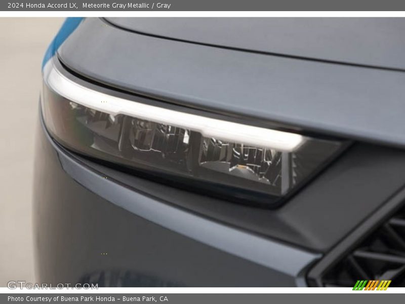 Meteorite Gray Metallic / Gray 2024 Honda Accord LX