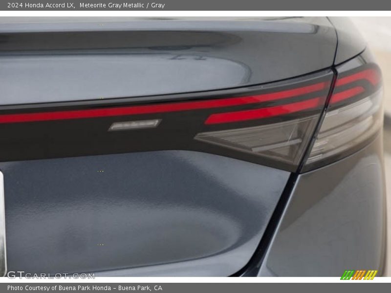 Meteorite Gray Metallic / Gray 2024 Honda Accord LX
