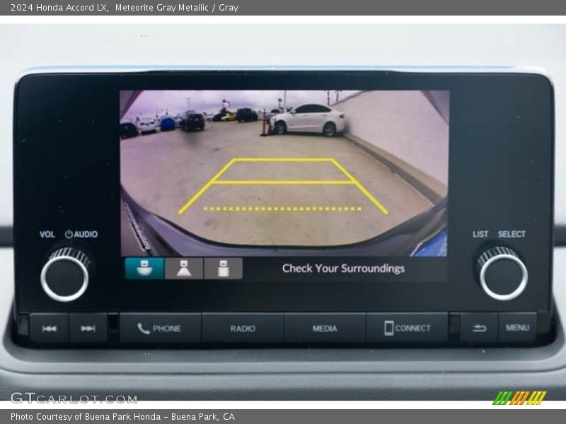 Meteorite Gray Metallic / Gray 2024 Honda Accord LX