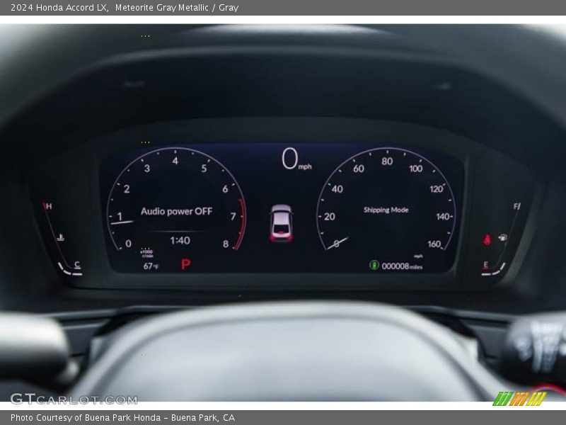  2024 Accord LX LX Gauges