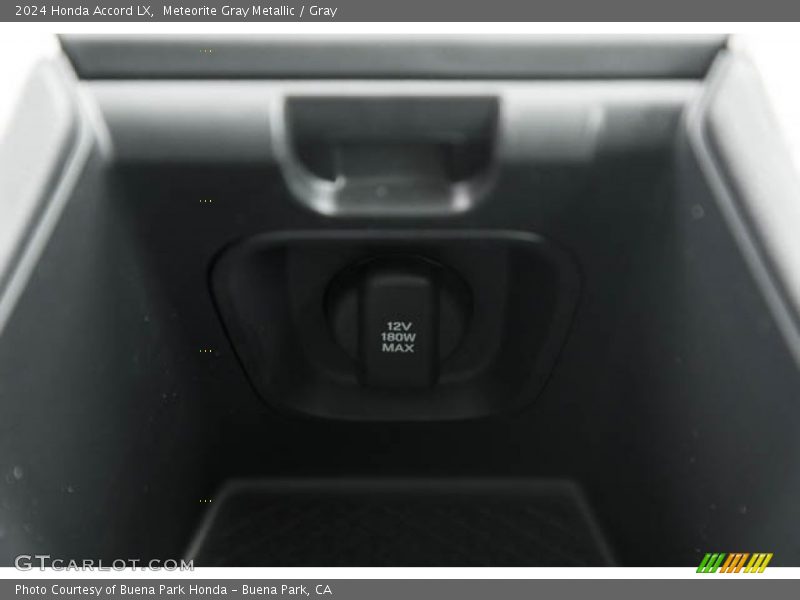 Meteorite Gray Metallic / Gray 2024 Honda Accord LX