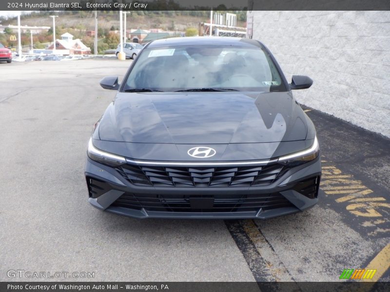Ecotronic Gray / Gray 2024 Hyundai Elantra SEL