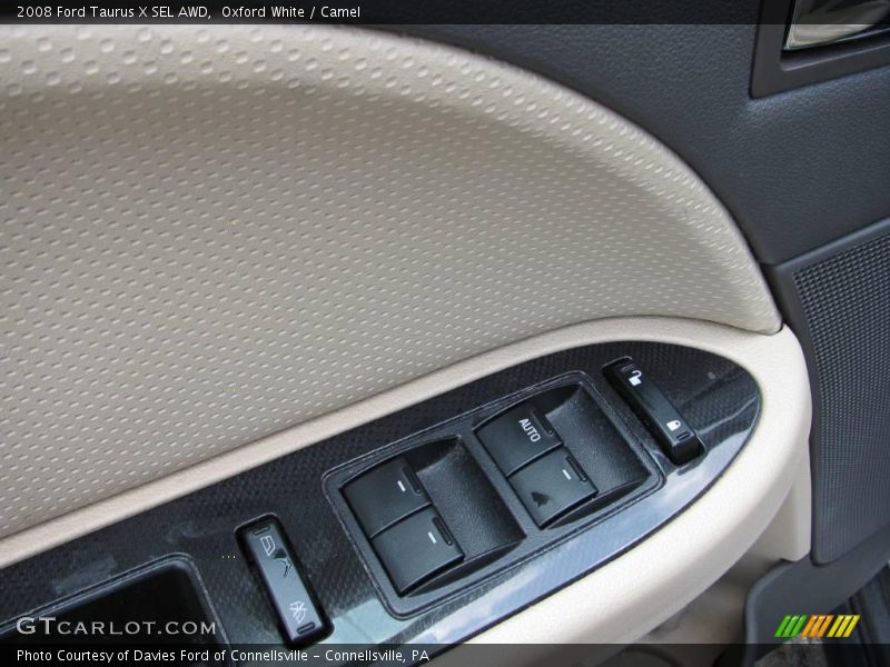 Oxford White / Camel 2008 Ford Taurus X SEL AWD