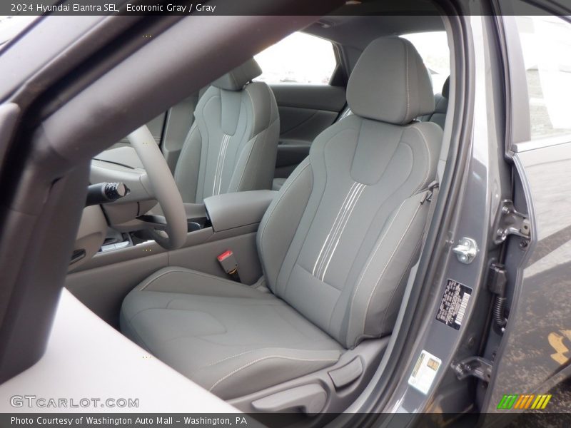 Front Seat of 2024 Elantra SEL