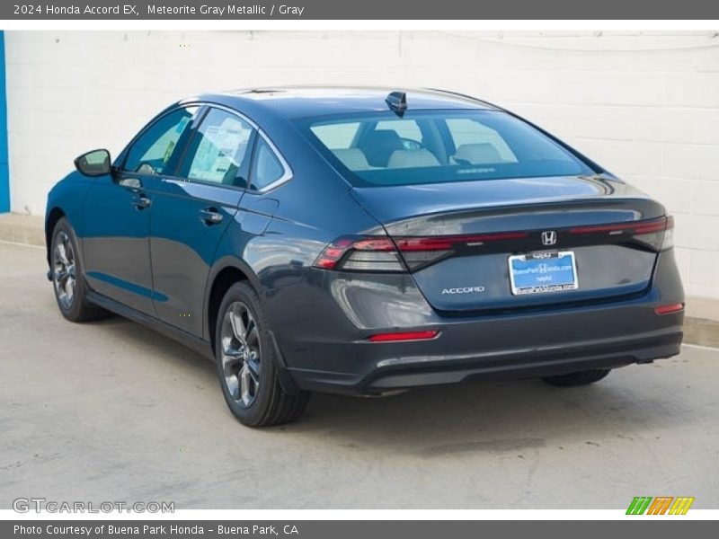 Meteorite Gray Metallic / Gray 2024 Honda Accord EX