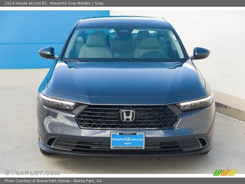 Meteorite Gray Metallic / Gray 2024 Honda Accord EX