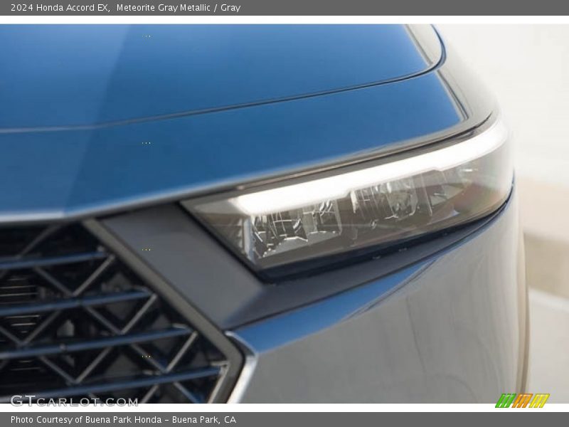 Meteorite Gray Metallic / Gray 2024 Honda Accord EX