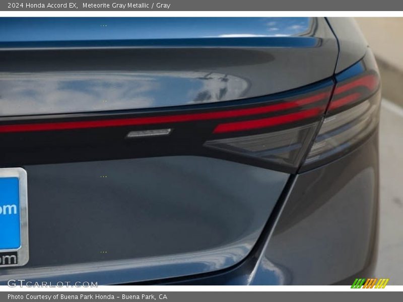 Meteorite Gray Metallic / Gray 2024 Honda Accord EX