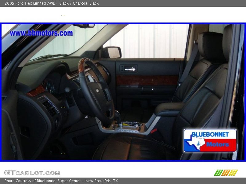 Black / Charcoal Black 2009 Ford Flex Limited AWD