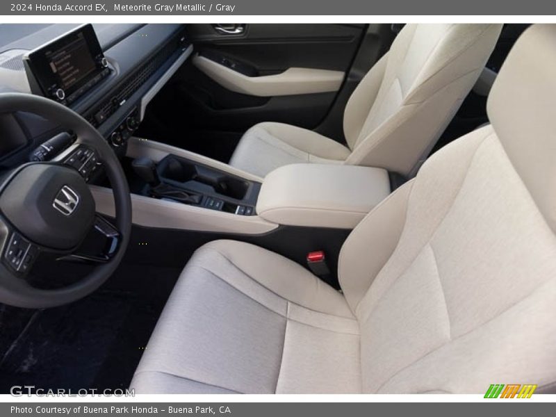 Front Seat of 2024 Accord EX