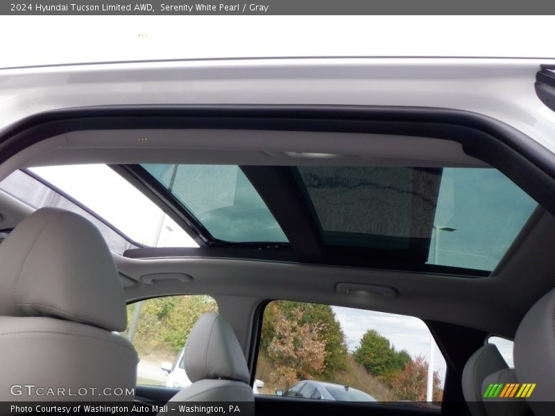 Sunroof of 2024 Tucson Limited AWD