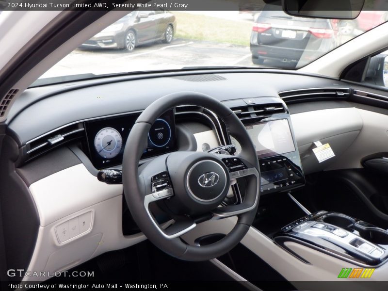 Dashboard of 2024 Tucson Limited AWD