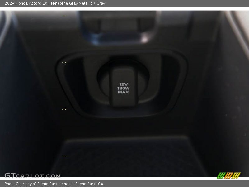 Meteorite Gray Metallic / Gray 2024 Honda Accord EX