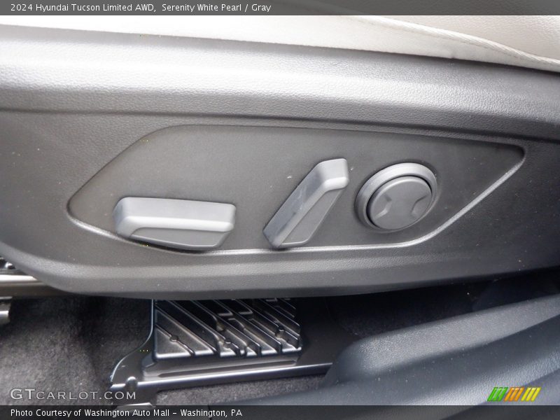 Serenity White Pearl / Gray 2024 Hyundai Tucson Limited AWD