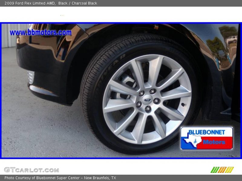 Black / Charcoal Black 2009 Ford Flex Limited AWD