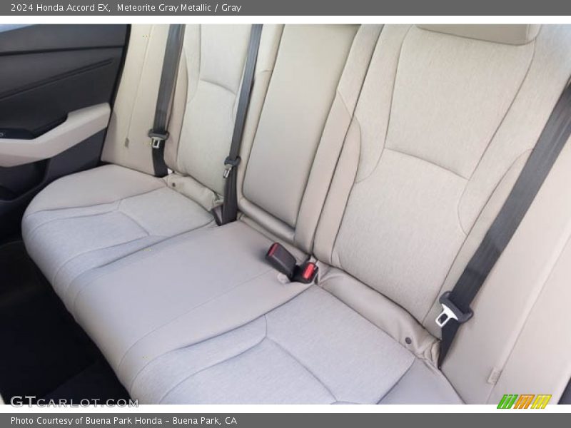 Rear Seat of 2024 Accord EX