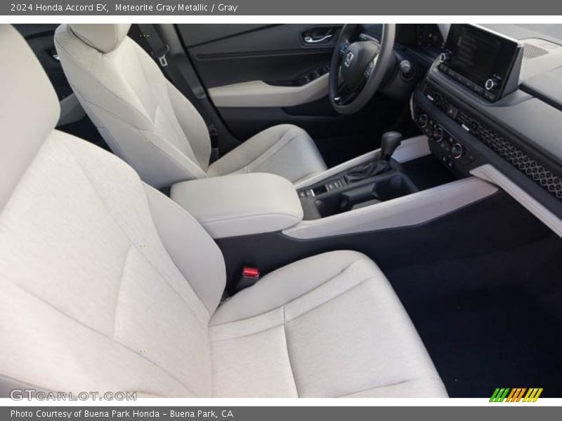 Front Seat of 2024 Accord EX