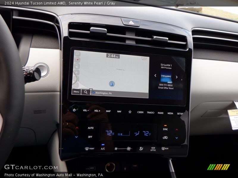 Controls of 2024 Tucson Limited AWD
