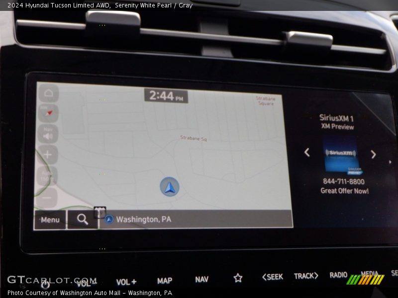 Navigation of 2024 Tucson Limited AWD