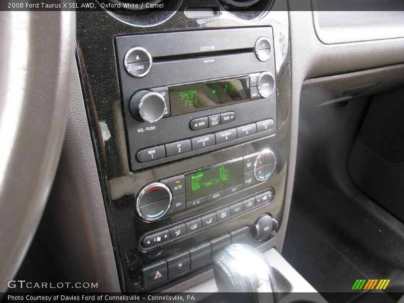 Oxford White / Camel 2008 Ford Taurus X SEL AWD