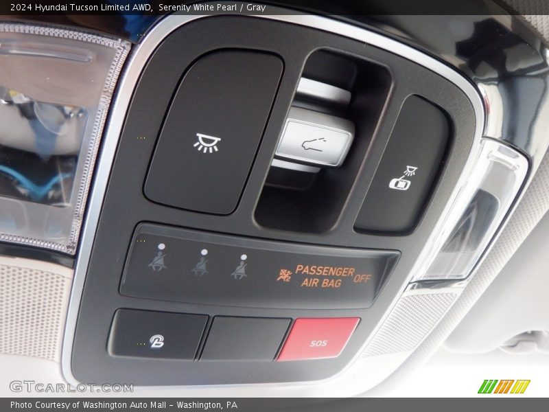 Controls of 2024 Tucson Limited AWD