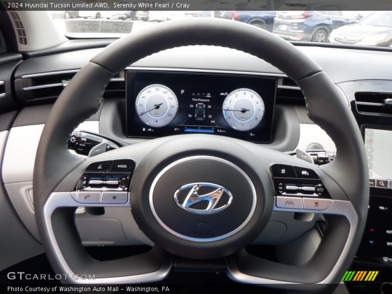  2024 Tucson Limited AWD Steering Wheel