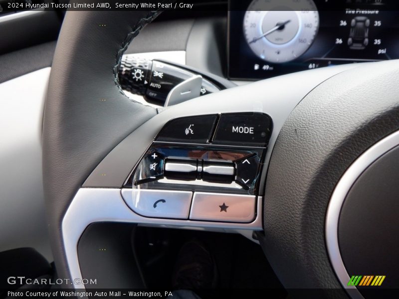  2024 Tucson Limited AWD Steering Wheel