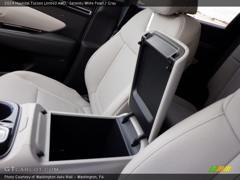 Serenity White Pearl / Gray 2024 Hyundai Tucson Limited AWD