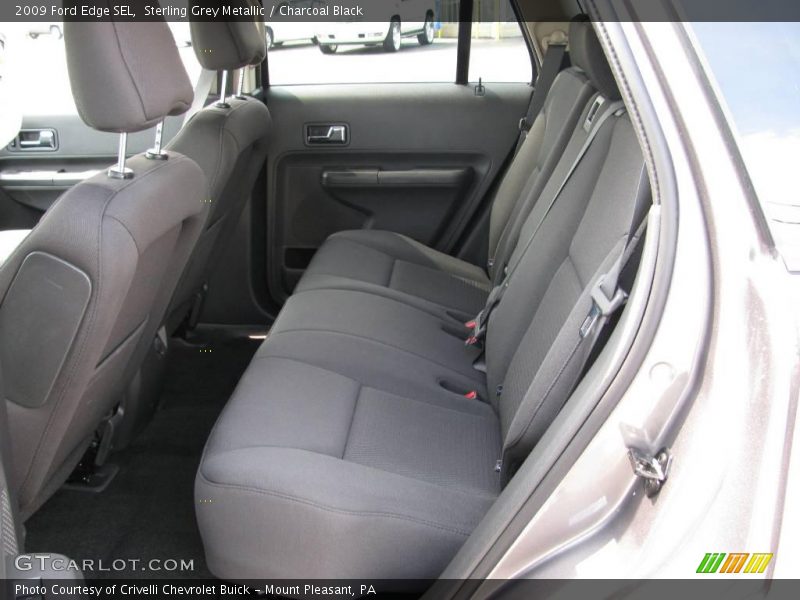 Sterling Grey Metallic / Charcoal Black 2009 Ford Edge SEL
