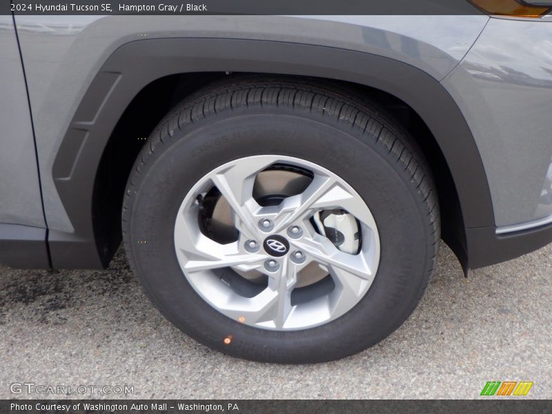 Hampton Gray / Black 2024 Hyundai Tucson SE