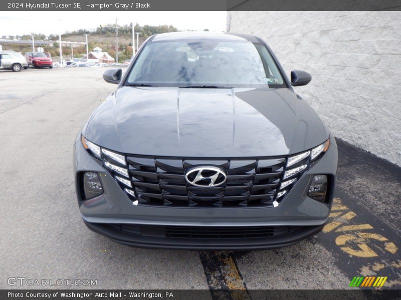 Hampton Gray / Black 2024 Hyundai Tucson SE